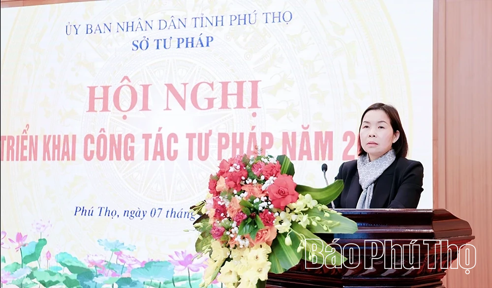 Triển khai c&ocirc;ng t&aacute;c tư ph&aacute;p năm 2026
