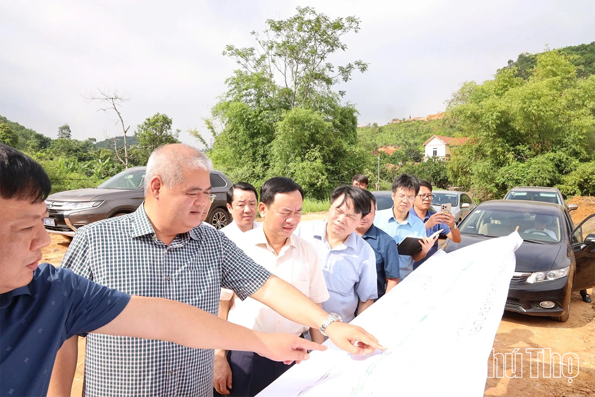 Quyết liệt giải phóng mặt bằng Dự án Đường vành đai 5 vùng Thủ đô đoạn qua Phú Thọ