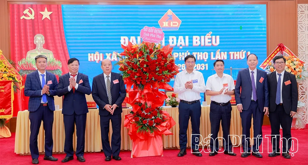 Đại hội đại biểu Hội Xây dựng tỉnh Phú Thọ lần thứ I, nhiệm kỳ 2026-2031
