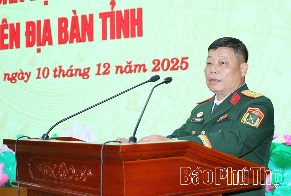 UBND tỉnh gặp mặt cán bộ cao cấp Quân đội nghỉ hưu, nghỉ công tác năm 2025