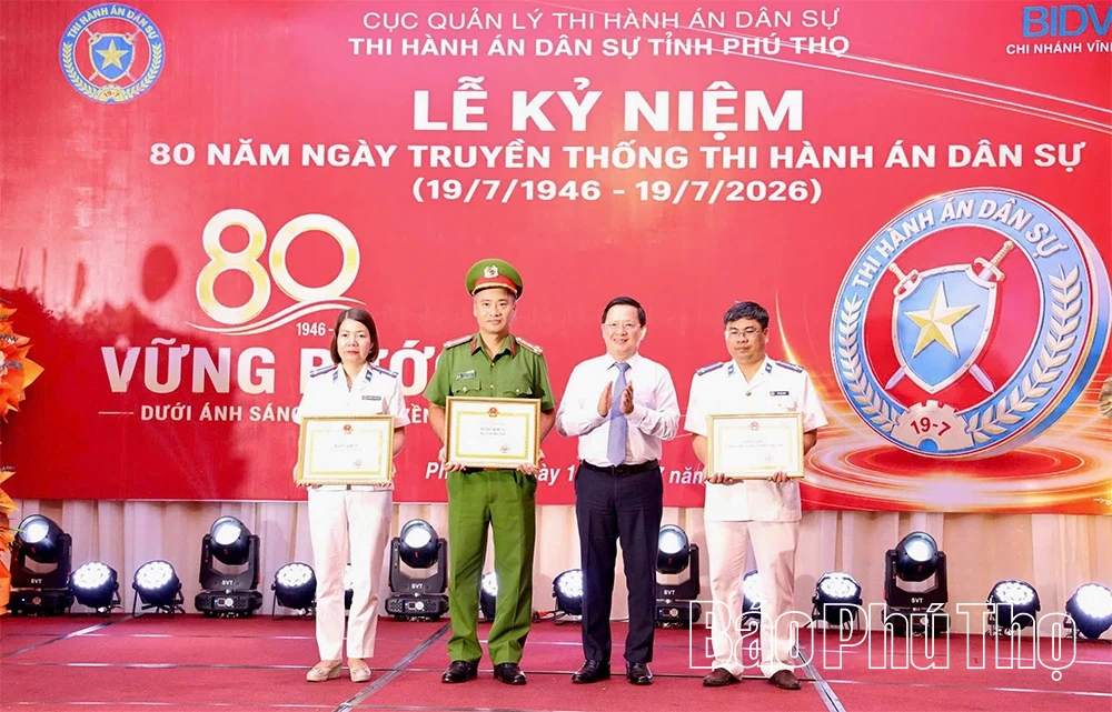 Kỷ niệm 80 năm ngày truyền thống ngành Thi hành án dân sự