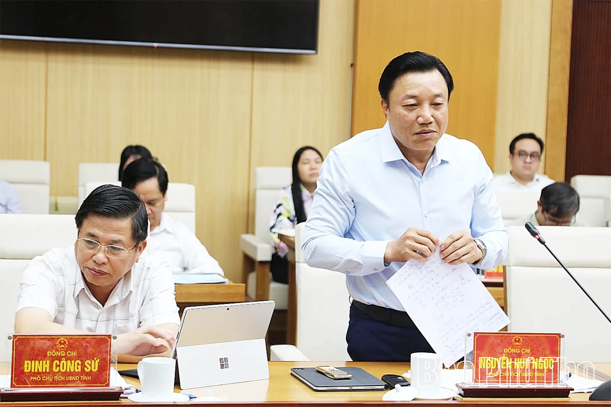 Thông qua 17 văn bản quy phạm pháp luật trình HĐND, UBND tỉnh và Chủ tịch UBND tỉnh ban hành