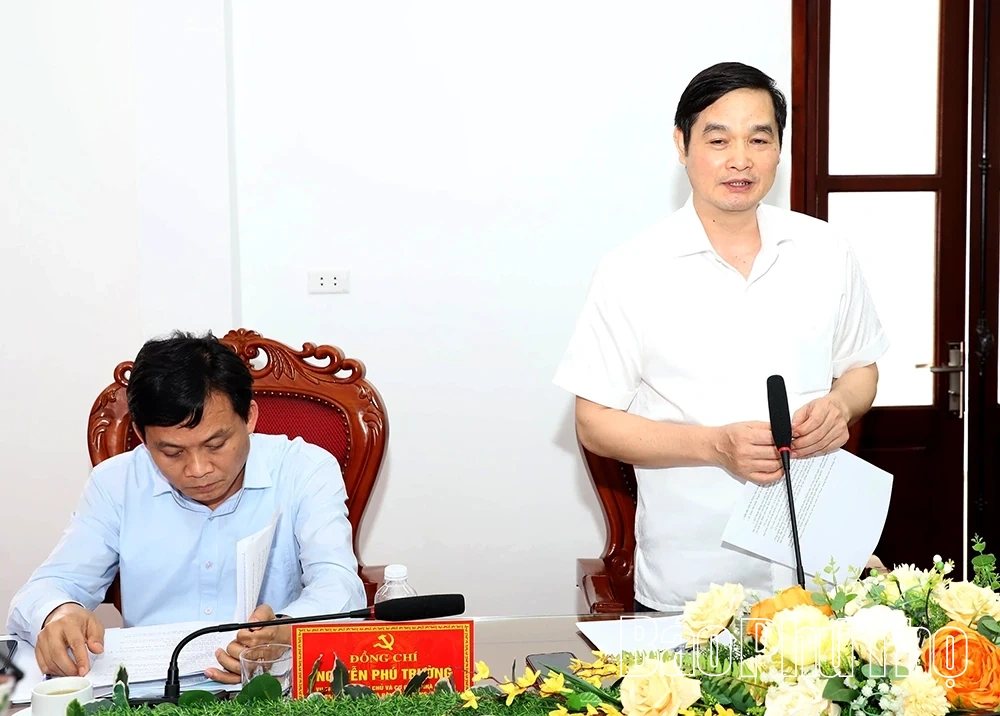 Xã Thanh Thủy kiến nghị phát triển thủ phủ du lịch khoáng nóng và bổ sung công chức chuyên môn sâu