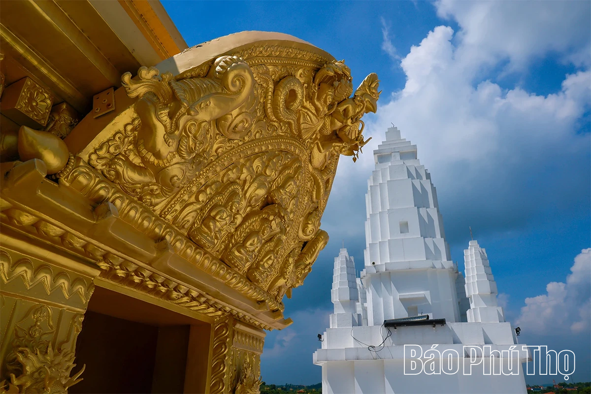 Đại Bảo th&aacute;p Mandala T&acirc;y Thi&ecirc;n: Điểm nhấn kiến tr&uacute;c t&acirc;m linh của Ph&uacute; Thọ