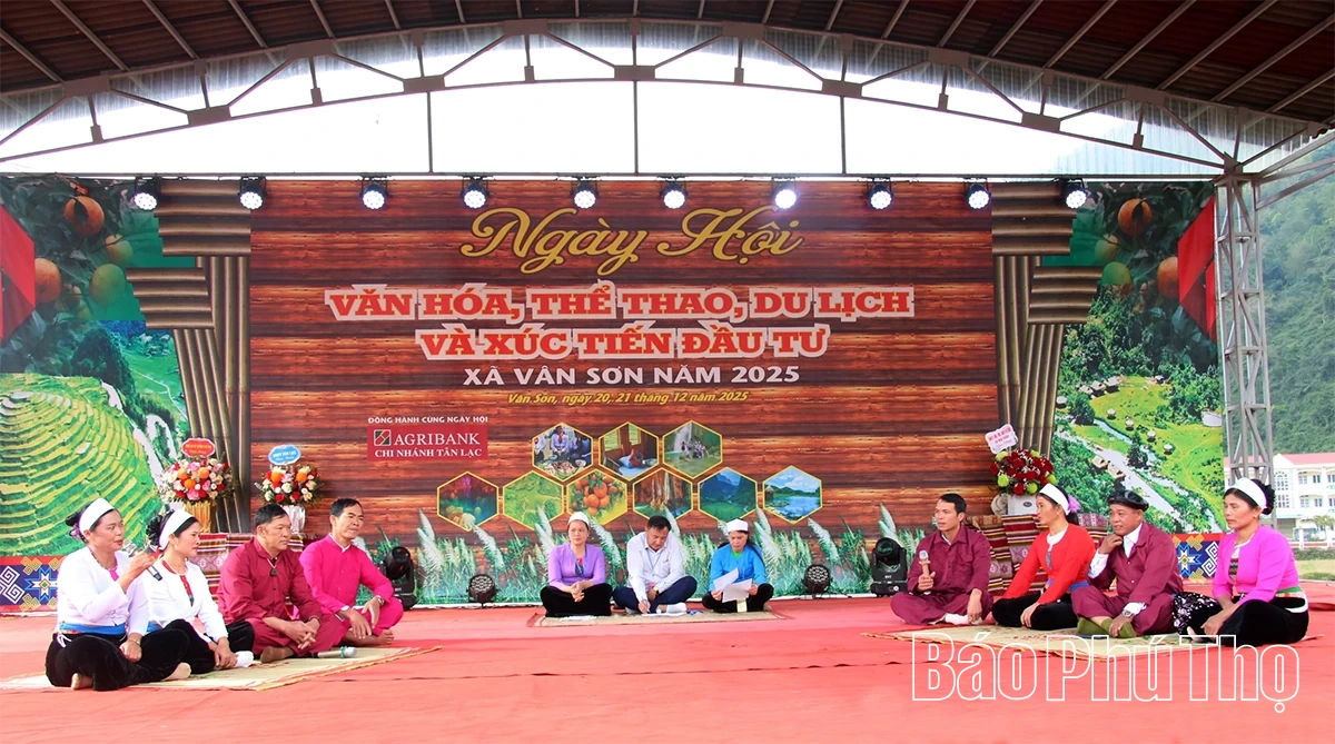 Ng&agrave;y hội Văn h&oacute;a - Thể thao - Du lịch x&atilde; V&acirc;n Sơn