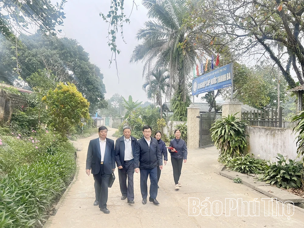 Thanh Ba n&acirc;ng cao chất lượng tổ chức cơ sở Đảng v&agrave; đảng vi&ecirc;n