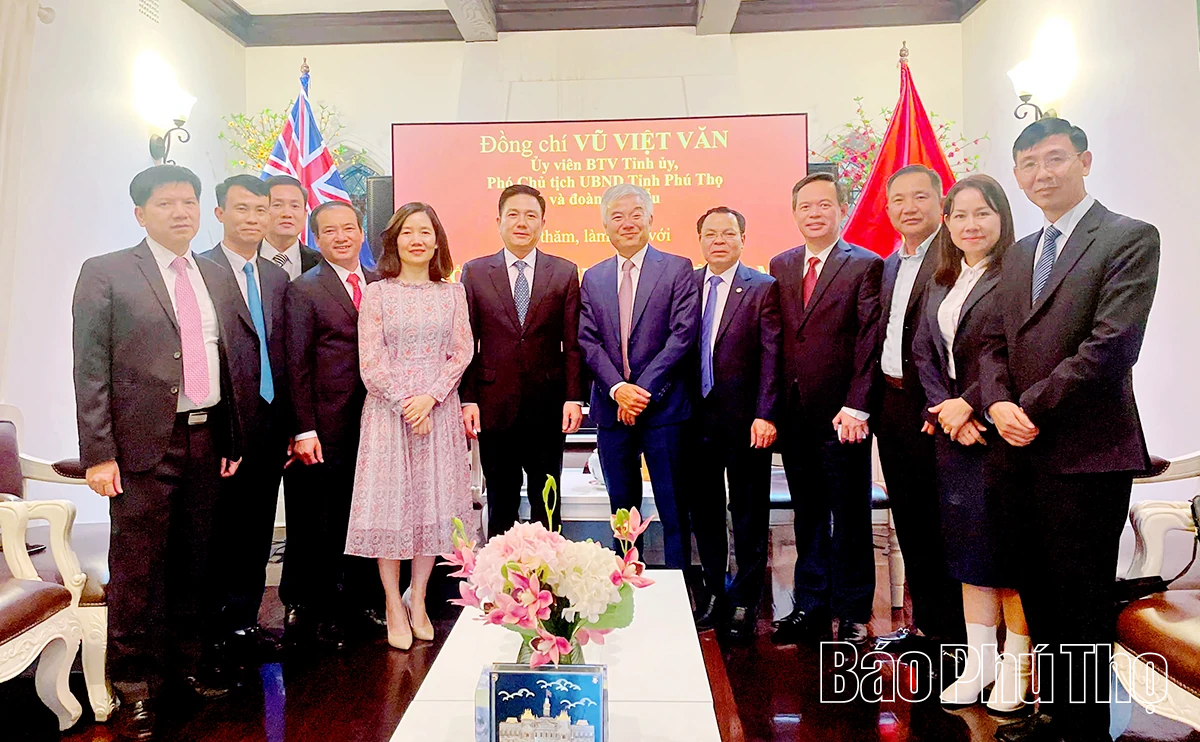 Đoàn công tác tỉnh Phú Thọ thăm và làm việc với Tổng Lãnh sự quán Việt Nam tại Sydney, Australia