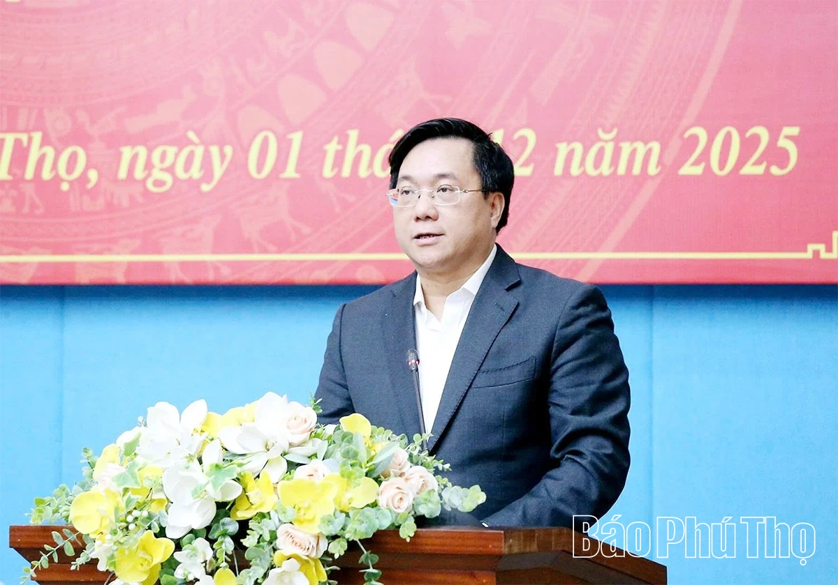 Hội nghị công bố các quyết định của UBND tỉnh về công tác cán bộ