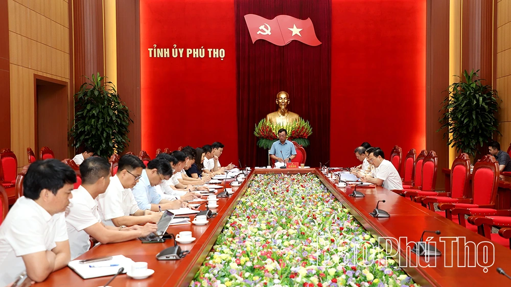 Thông qua kết quả giám sát Ban Thường vụ Đảng ủy MTTQ tỉnh và các xã Phùng Nguyên, Bản Nguyên