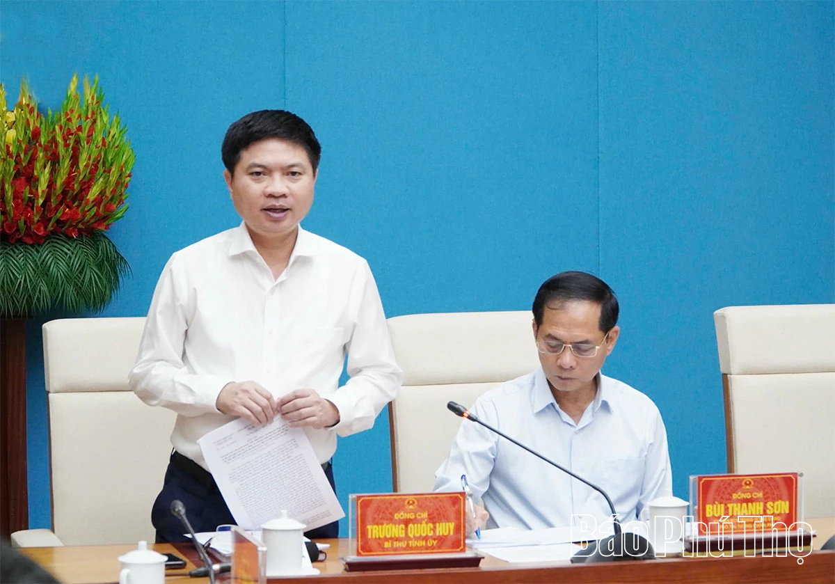 Phó Thủ tướng Chính phủ Bùi Thanh Sơn: Phát huy lợi thế sau hợp nhất, đưa Phú Thọ phát triển bứt phá