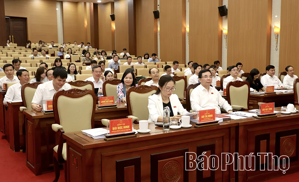 Khai mạc Kỳ họp thứ Tư, HĐND tỉnh Phú Thọ khóa XX