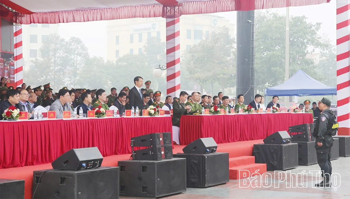 Thực tập phương án chữa cháy và cứu nạn, cứu hộ cấp tỉnh