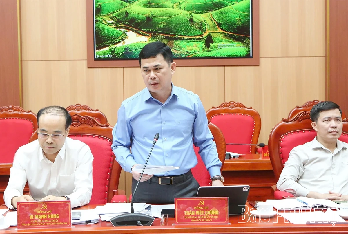 Ban Thường vụ Tỉnh ủy thông qua một số nội dung quan trọng