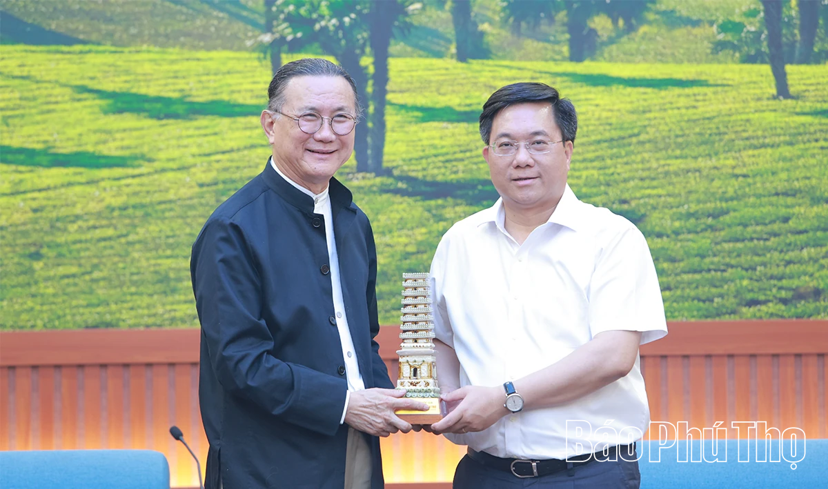 Phú Thọ - Amata mở rộng hợp tác phát triển công nghiệp 