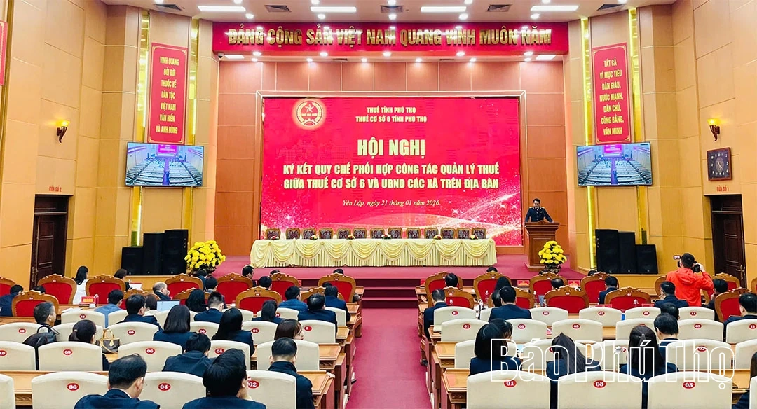 K&yacute; kết quy chế phối hợp c&ocirc;ng t&aacute;c quản l&yacute; thuế