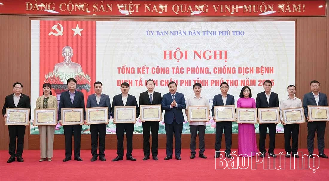 Tổng kết c&ocirc;ng t&aacute;c ph&ograve;ng, chống dịch tả lợn ch&acirc;u Phi