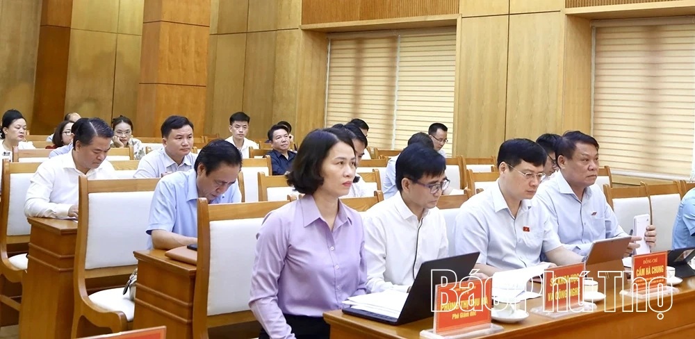 Đoàn ĐBQH tỉnh lấy ý kiến đóng góp vào dự thảo Luật Dân số và Luật Phòng bệnh