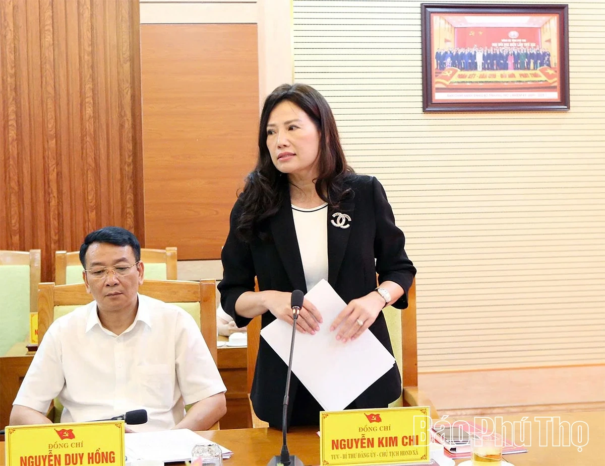 Chủ tịch UBND tỉnh thăm, làm việc tại 3 xã Thanh Ba, Quảng Yên, Hoàng Cương