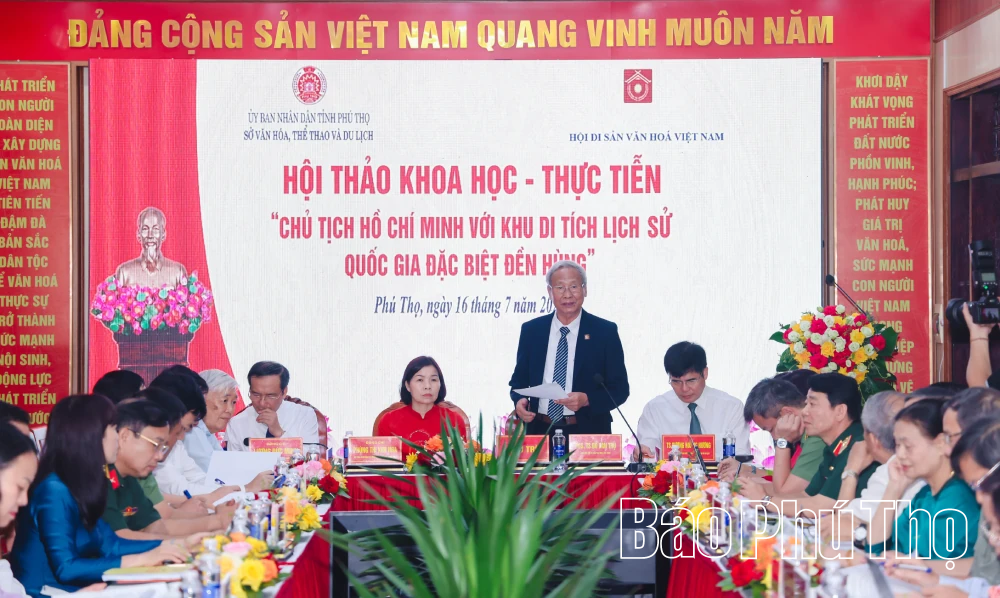Tôn vinh giá trị lịch sử, văn hóa của Khu Di tích lịch sử quốc gia đặc biệt Đền Hùng
