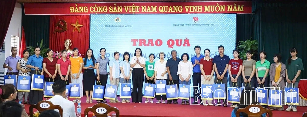 Công đoàn phường Việt Trì hưởng ứng Tháng Công nhân năm 2026