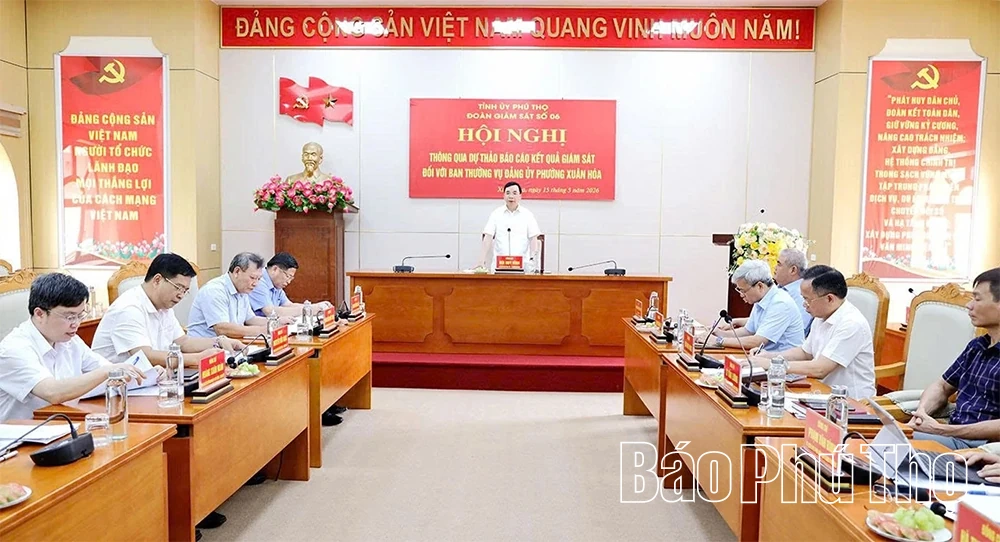Thông qua dự thảo báo cáo kết quả giám sát đối với Ban Thường vụ Đảng ủy phường Xuân Hòa