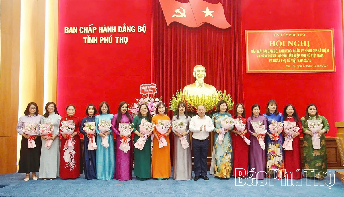 Gặp mặt nữ lãnh đạo quản lý nhân dịp Kỷ niệm 95 năm ngày thành lập Hội LHPN Việt Nam