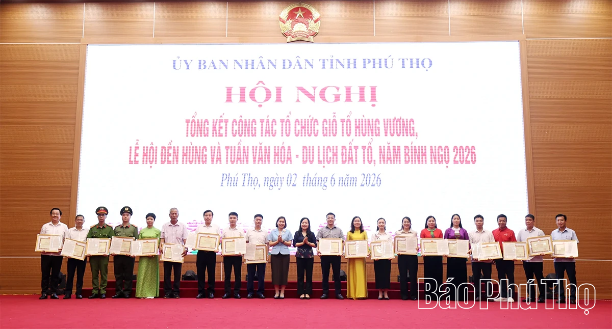Tổng kết công tác tổ chức Giỗ Tổ Hùng Vương, Lễ hội Đền Hùng và Tuần Văn hóa - Du lịch Đất Tổ năm Bính Ngọ 2026