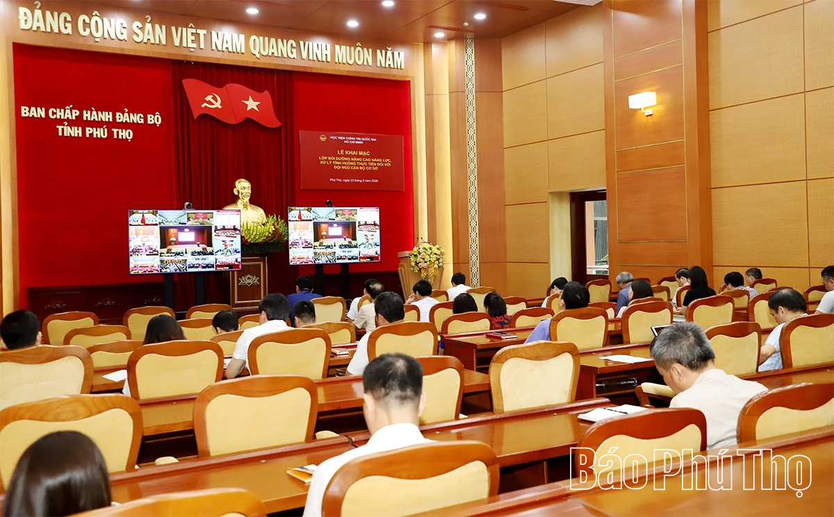 Nâng cao năng lực xử lý tình huống thực tiễn cho đội ngũ cán bộ cơ sở