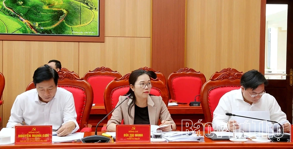 Thường trực Tỉnh ủy cho ý kiến một số nội dung quan trọng