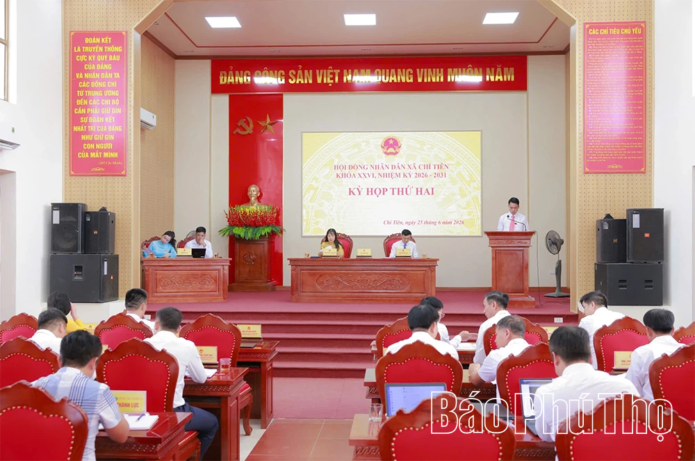 Kỳ họp thứ Hai, HĐND xã Chí Tiên nhiệm kỳ 2026-2031