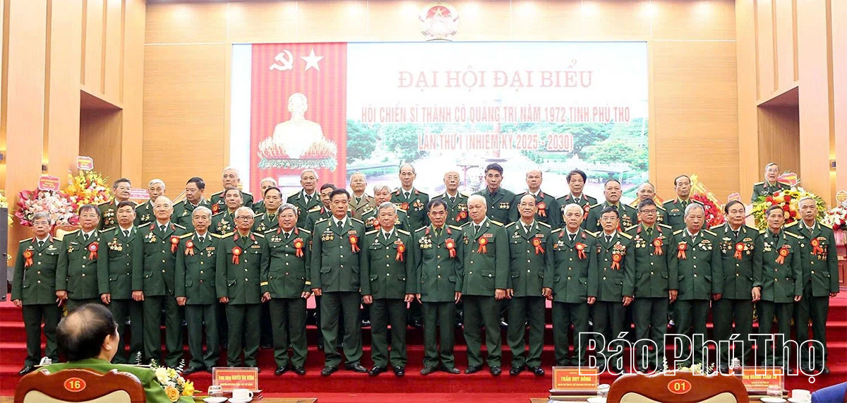 Đại hội đại biểu Hội Chiến sĩ Thành cổ Quảng Trị năm 1972 tỉnh Phú Thọ lần thứ I