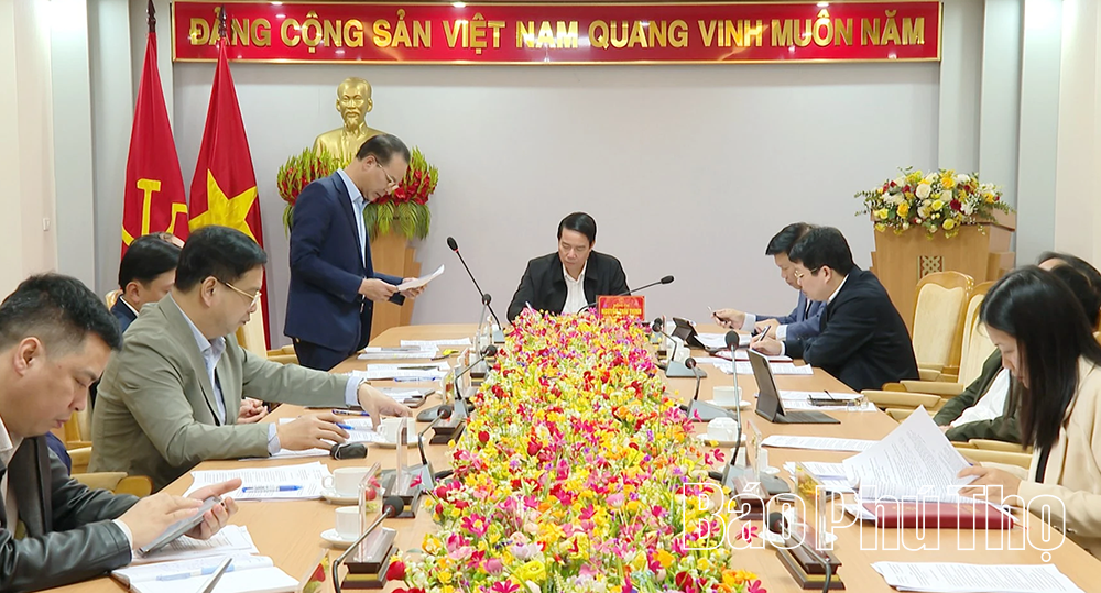 Ban Kinh tế - Ng&acirc;n s&aacute;ch HĐND tỉnh thẩm tra c&aacute;c dự thảo nghị quyết