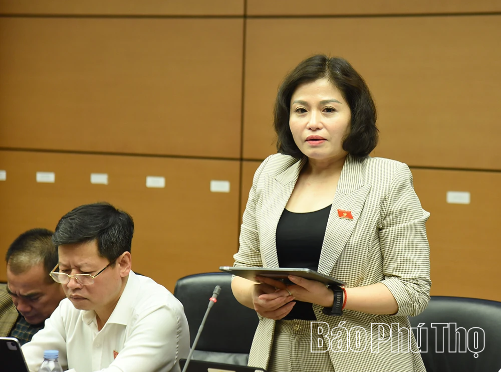 Thảo luận tại Tổ về các Dự án Luật