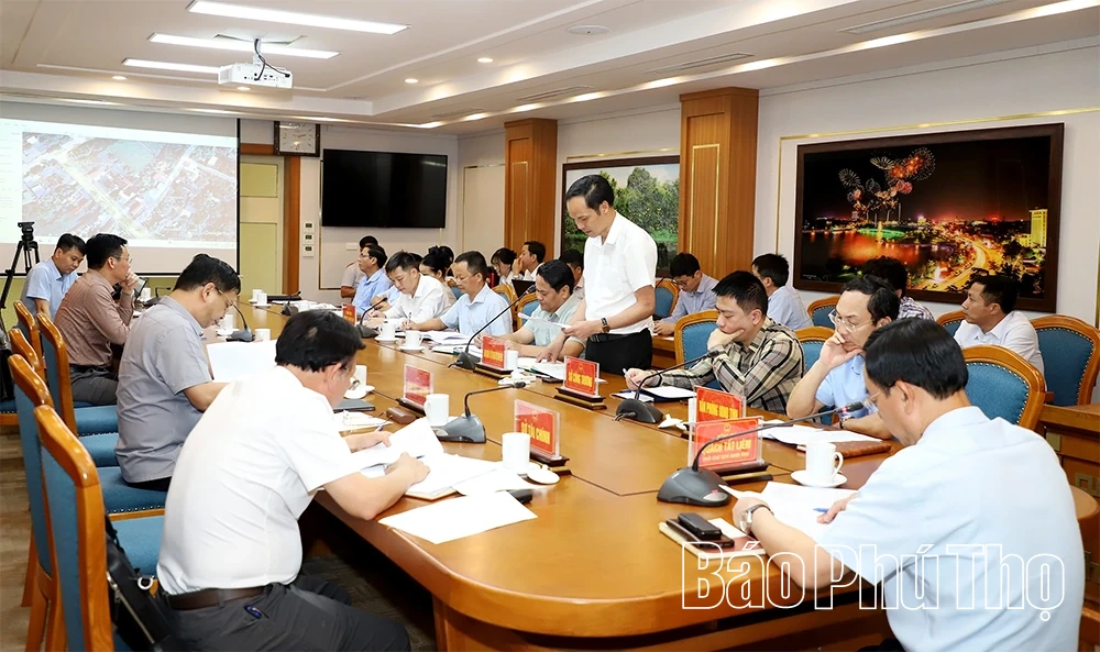 Báo cáo điều chỉnh chủ trương đầu tư các dự án giao thông trọng điểm