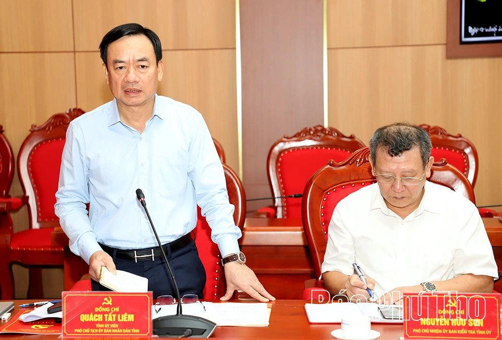 Thông qua kết quả giám sát Ban Thường vụ Đảng ủy MTTQ tỉnh và các xã Phùng Nguyên, Bản Nguyên