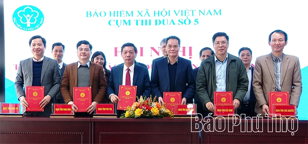 Cụm thi đua số 5 Bảo hiểm X&atilde; hội Việt Nam triển khai nhiệm vụ năm 2026