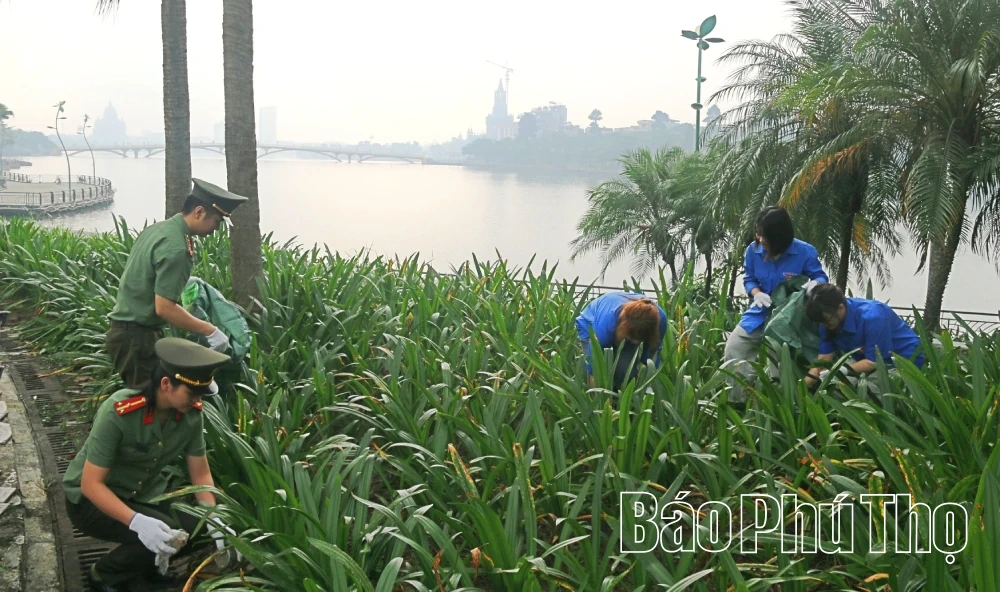 Phát động hưởng ứng Chiến dịch “Làm cho thế giới sạch hơn” năm 2025