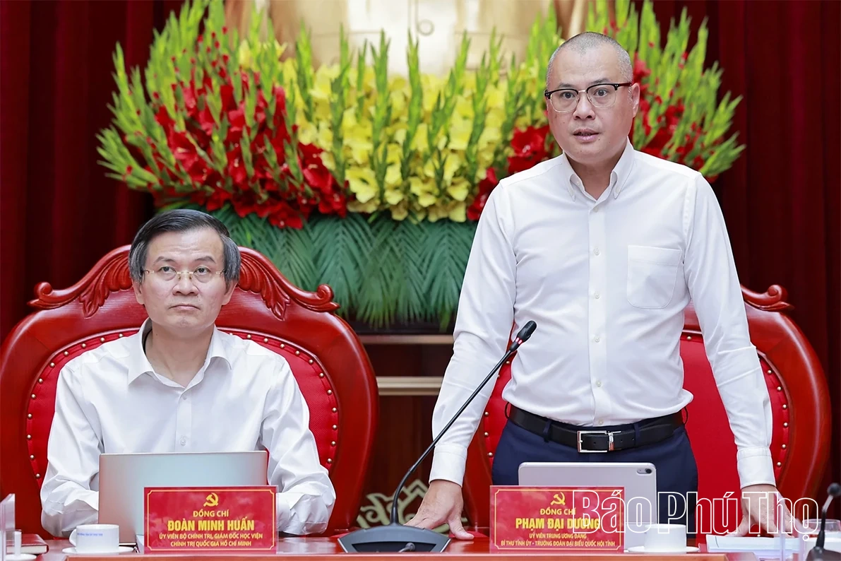 Hội nghị khoa học bàn giải pháp thúc đẩy tăng trưởng kinh tế hai con số tỉnh Phú Thọ giai đoạn 2026-2030