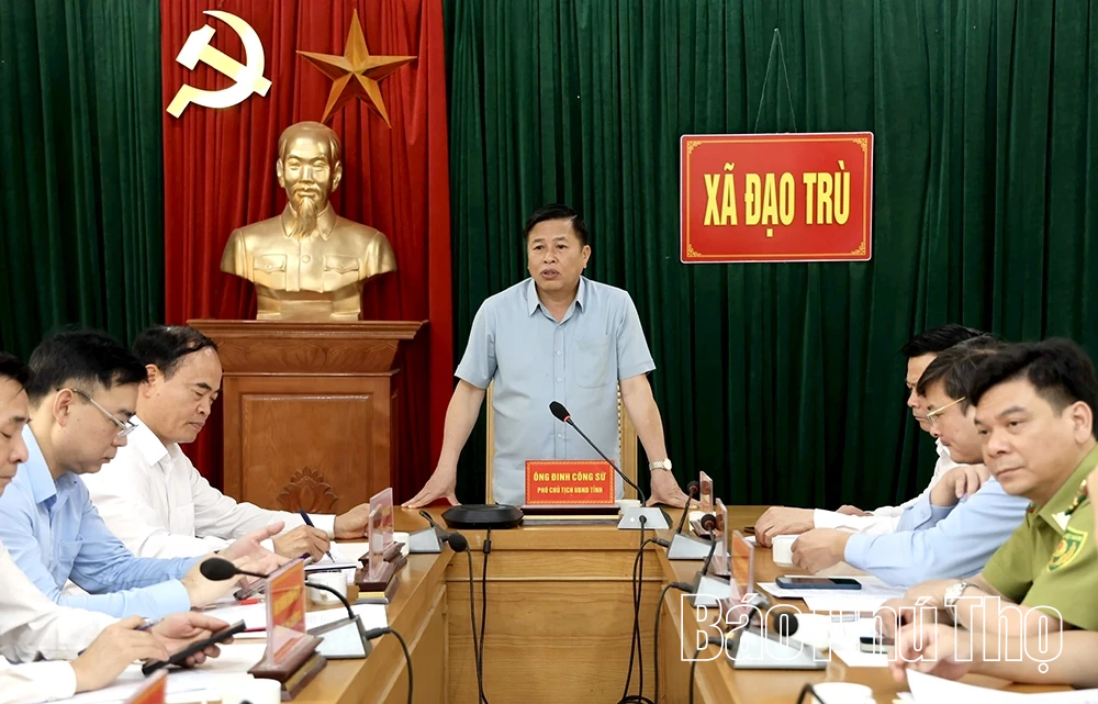 Đạo Trù đẩy mạnh phát triển kinh tế đồi rừng, từng bước nâng cao đời sống Nhân dân