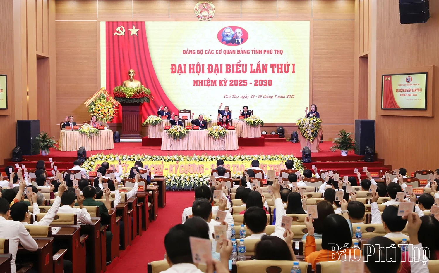 Đại hội đại biểu Đảng bộ các cơ quan Đảng tỉnh lần thứ I, nhiệm kỳ 2025-2030