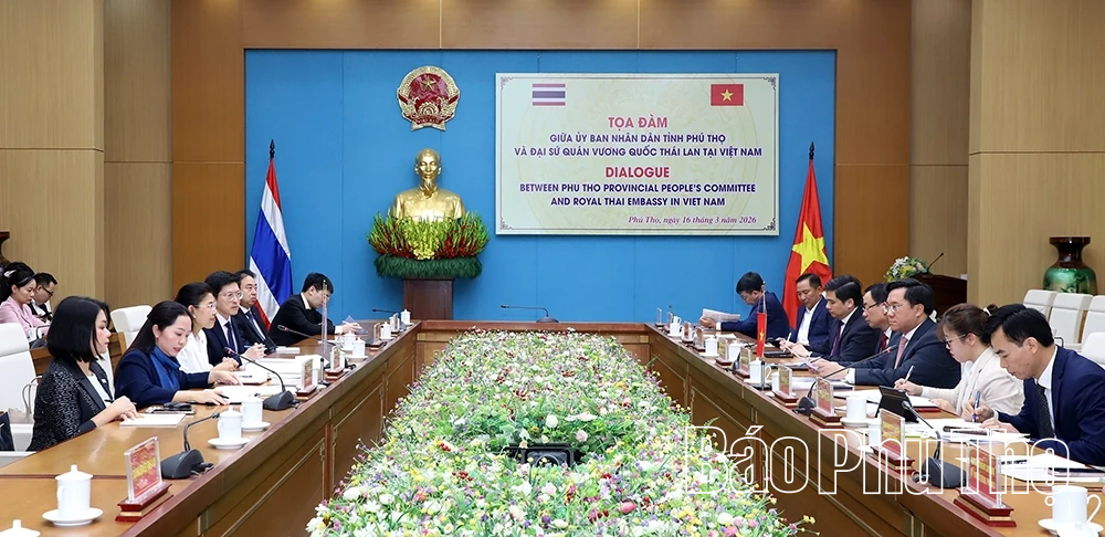 Thúc đẩy hợp tác đầu tư giữa Phú Thọ với các doanh nghiệp Thái Lan