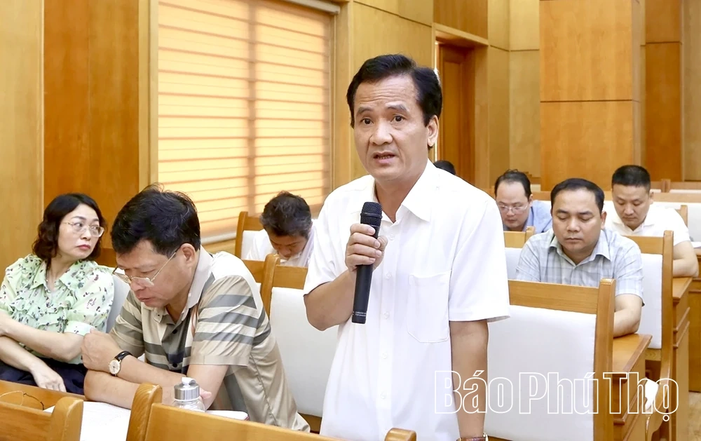 Đoàn ĐBQH tỉnh lấy ý kiến đóng góp vào dự thảo Luật Dân số và Luật Phòng bệnh