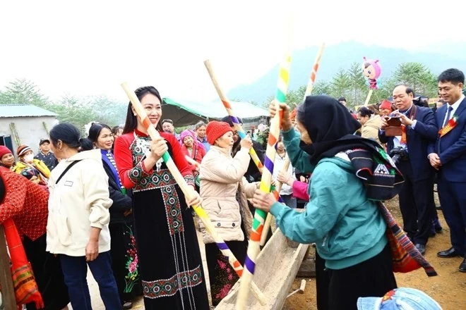 Mùa cơm mới và mạch nguồn văn hóa Tày ở Cao Sơn