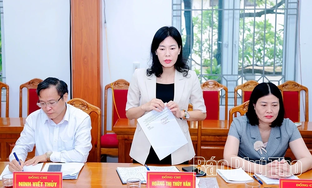 Ban Thường vụ Đảng ủy các cơ quan Đảng tỉnh cho ý kiến nhiều nội dung quan trọng