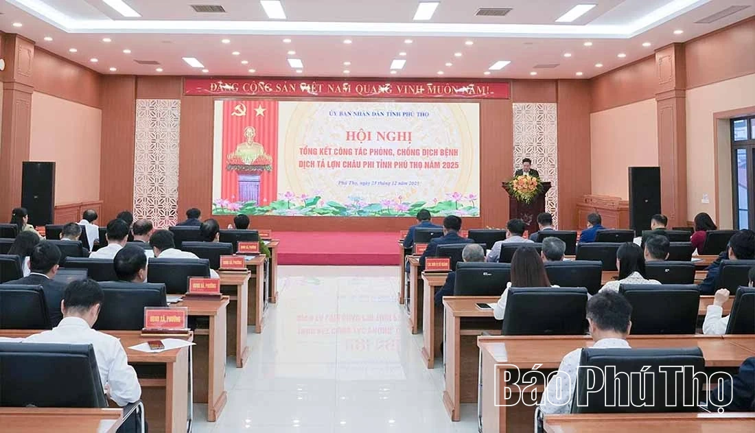 Tổng kết c&ocirc;ng t&aacute;c ph&ograve;ng, chống dịch tả lợn ch&acirc;u Phi