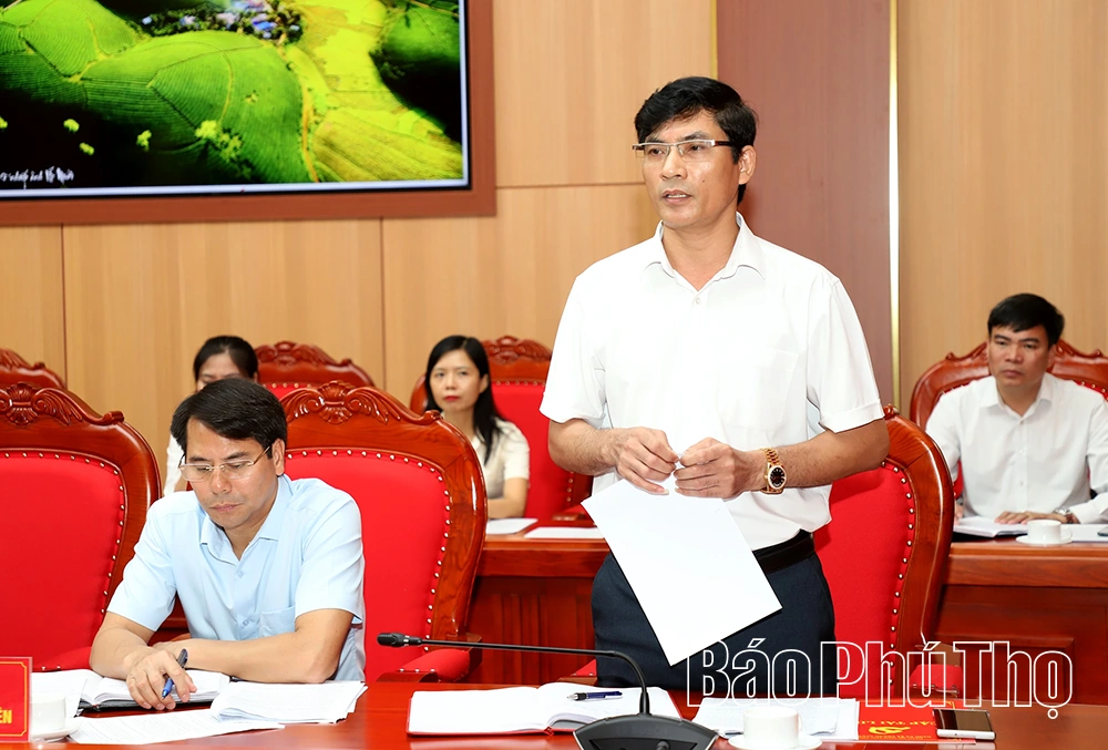 Thông qua kết quả giám sát Ban Thường vụ Đảng ủy MTTQ tỉnh và các xã Phùng Nguyên, Bản Nguyên