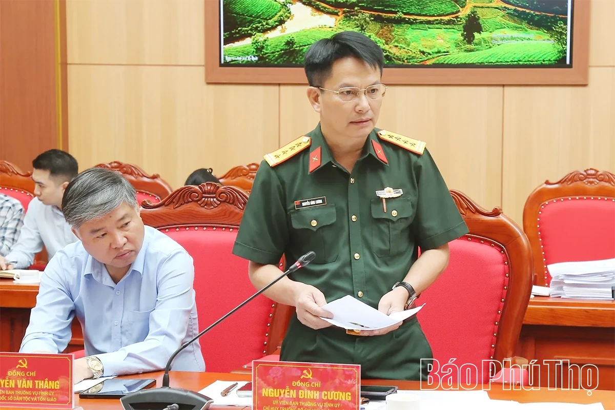 Ban Thường vụ Tỉnh ủy thông qua một số nội dung quan trọng