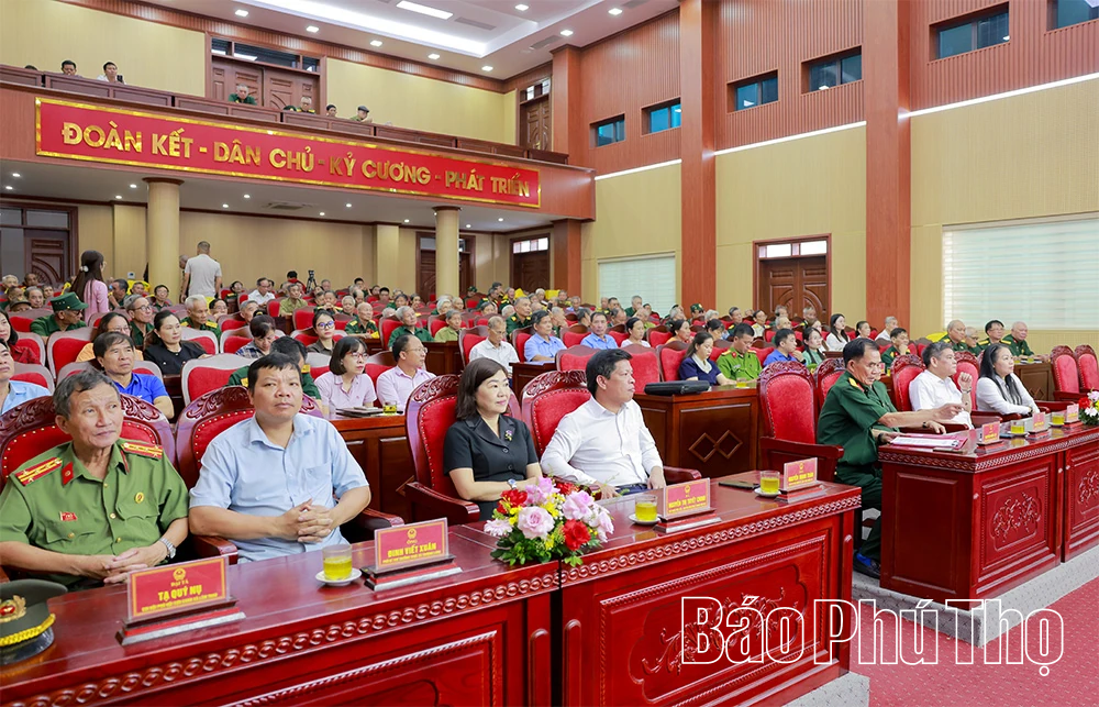 Gặp mặt kỷ niệm 79 năm Ngày Thương binh - Liệt sĩ