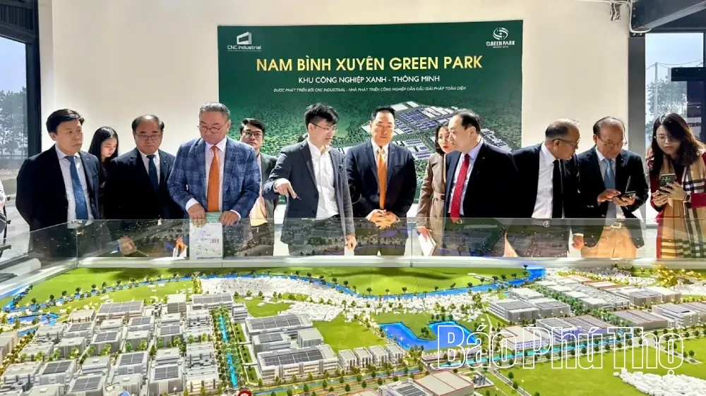 Ph&uacute; Thọ th&uacute;c đẩy hợp t&aacute;c th&uacute;c đẩy hợp t&aacute;c đầu tư với tỉnh Gyeonggi H&agrave;n Quốc