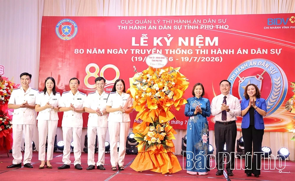 Kỷ niệm 80 năm ngày truyền thống ngành Thi hành án dân sự